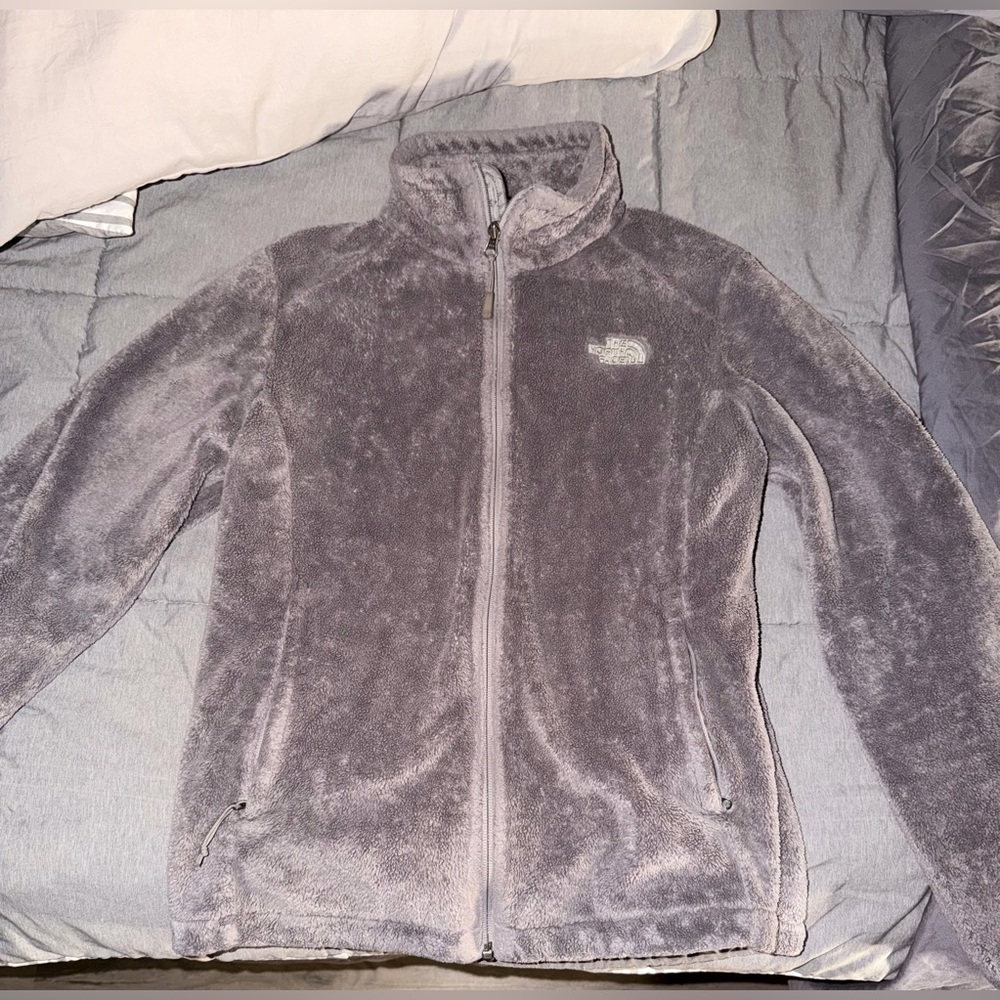 North face zip up jacket